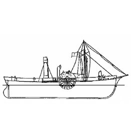 MBT 10.14.058 Raddampfschlepper ss "Kinderdijk" (1843) - Fop Smit