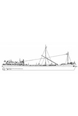MBT Rheintanker ms "Shell 14" (1965) - Shell Verkaufsgesellschaft - Bauzeichnung Maßstab 1 : 100 (10.15.010)