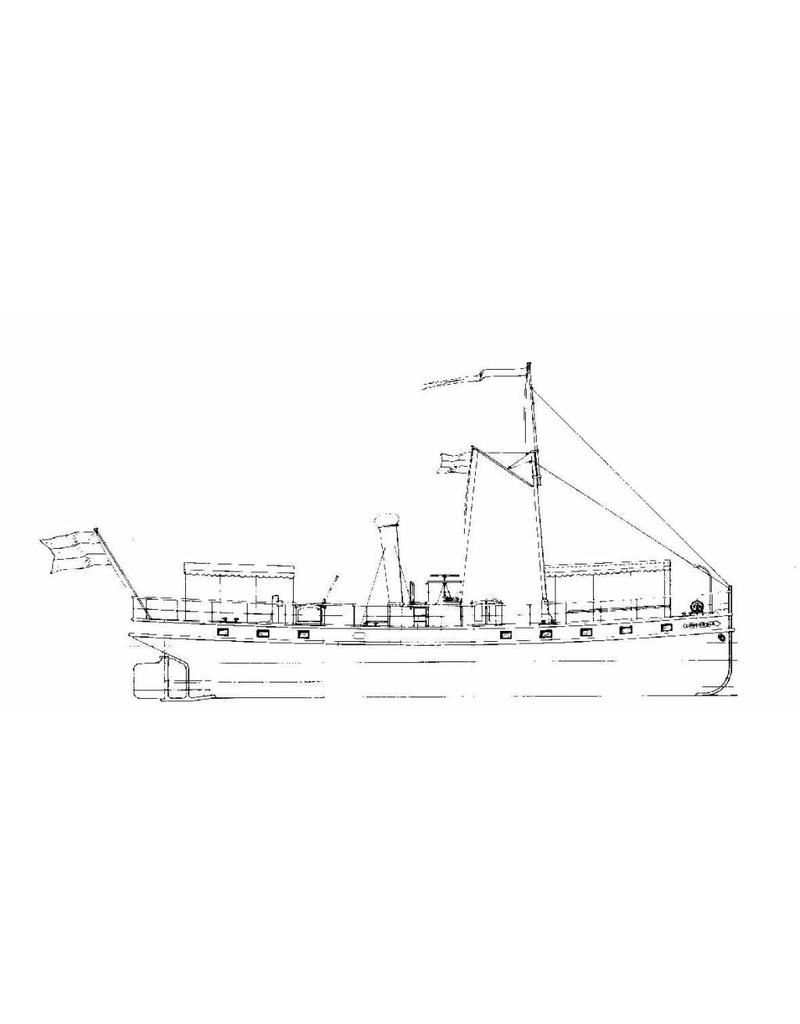NVM 10.15.011 Fluss Passagierschiff SS "Concordia" (1878) - Kralingse Steamboat Vereeniging