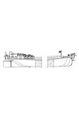 MBT Schleppschiff Kempenaar - Bauzeichnung Maßstab 1 : 75 (10.15.012)