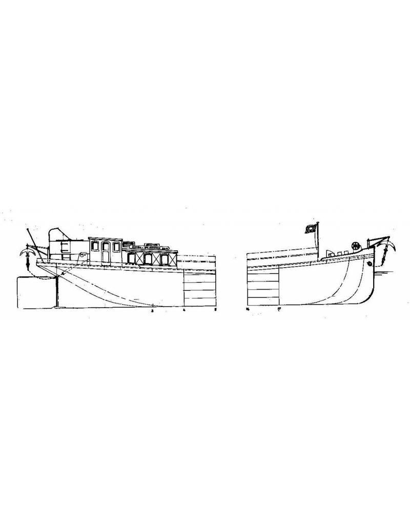 MBT Tugboat Kempenaar - Construction Drawing Scale 1 : 75 (10.15.012)