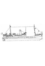 MBT Veerboot ss "Dokter Wagemaker" (1934) - TESO - Bouwtekening Schaal 1 : 155 (10.15.039)