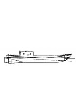 MBT Motorbarkas (ca.1928) - Bouwtekening Schaal 1 : 40 (10.15.044)