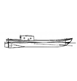 MBT Motor Barge (c.1928) - Construction Drawing Scale 1 : 40 (10.15.044)