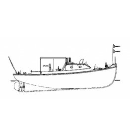 MBT Motorbarkas - Bouwtekening Schaal 1 : 20 (10.15.045)