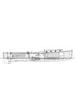 MBT Motorboot met kajuit (1901) - Bouwtekening Schaal 1 : 20 (10.15.048)