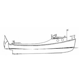 MBT Havendienstboot, opstappertje - Bouwtekening Schaal 1 : 10 (10.15.051)
