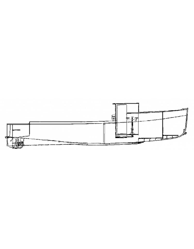 MBT Havenwerkbootje - Bouwtekening Schaal 1 : 10 (10.15.053)
