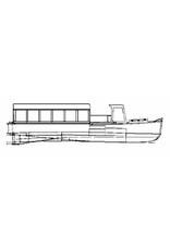 MBT Veerboot, rondvaartboot - Bouwtekening Schaal 1 : 10 (10.15.054)