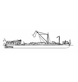 MBT Vrachtschip ms Rietwijk (1958) - NRM - Bouwtekening Schaal 1 : 50 (10.15.065)