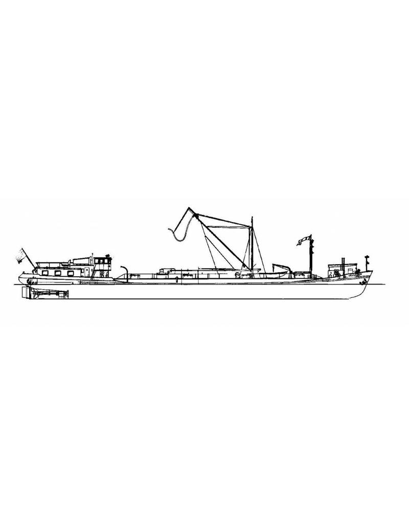 MBT Frachtschiff ms Rietwijk (1958) - NRM - Bauzeichnung Maßstab 1 : 50 (10.15.065)