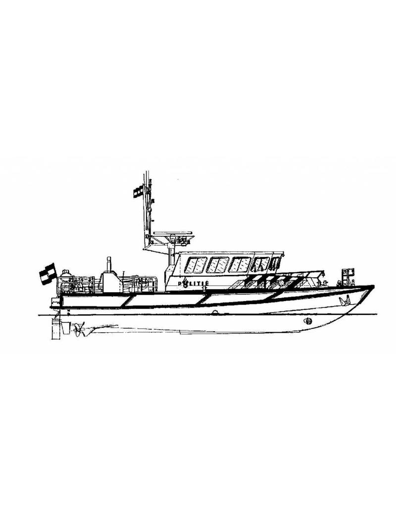 MBT 10.18.015 politieboot "RP31" - Korps Rijkspolitie - Damen Stanpatrol 1800