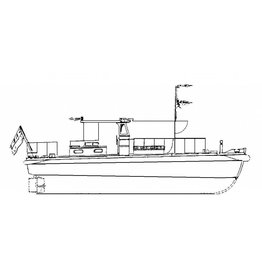 NVM 10.18.016/A Indonesische houten loodsboot