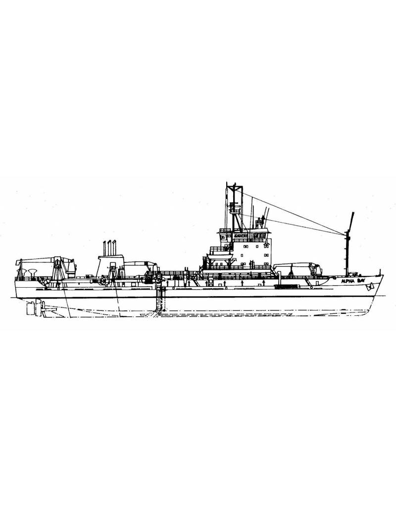 MBT 10.19.017 hopper dredger "Alpha Bay" (1980) - Costain Blankevoort Dredging (UK)