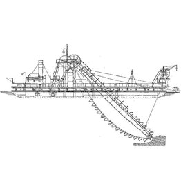 MBT Dredger - Construction Drawing Scale 1 : 100 (10.19.022)