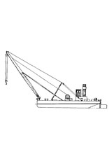 MBT 10.20.001 Schwimmkran, Baggermühle und Hopperbagger