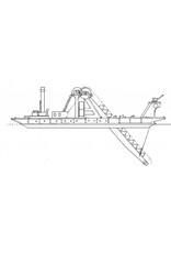 MBT 10.20.001 Schwimmkran, Baggermühle und Hopperbagger
