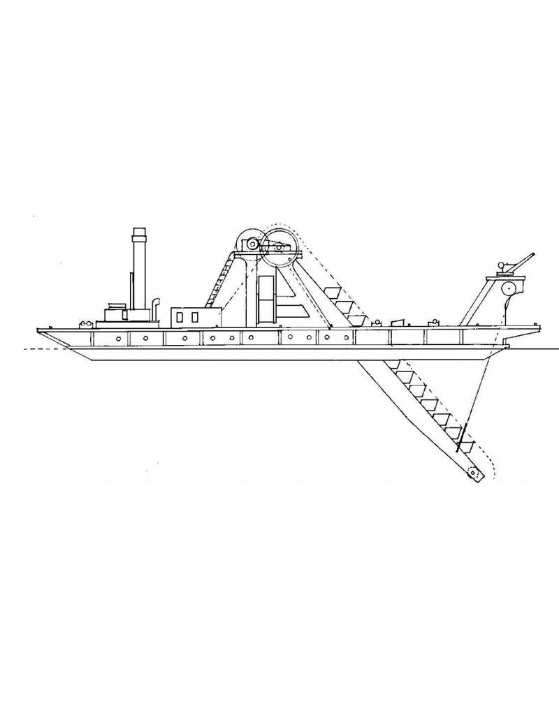 MBT 10.20.001 Schwimmkran, Baggermühle und Hopperbagger