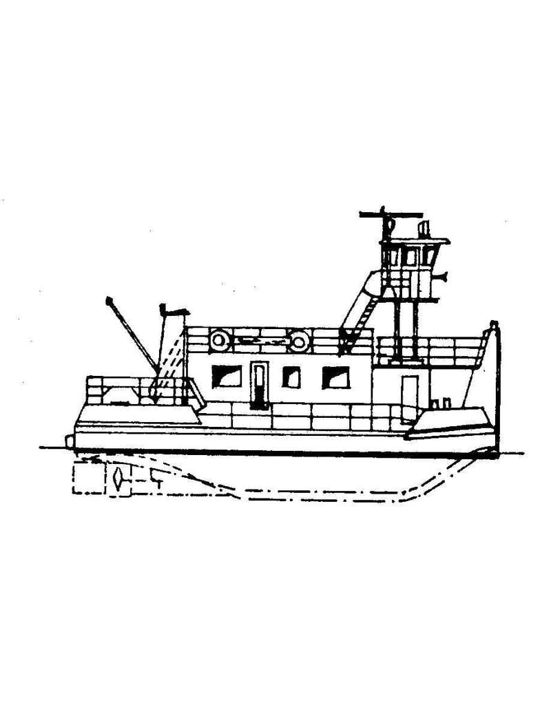 MBT 10.20.046 pusher tug ms " Confiance" (1973) - T.J. de Waart, Krimpen a/d Ijssel
