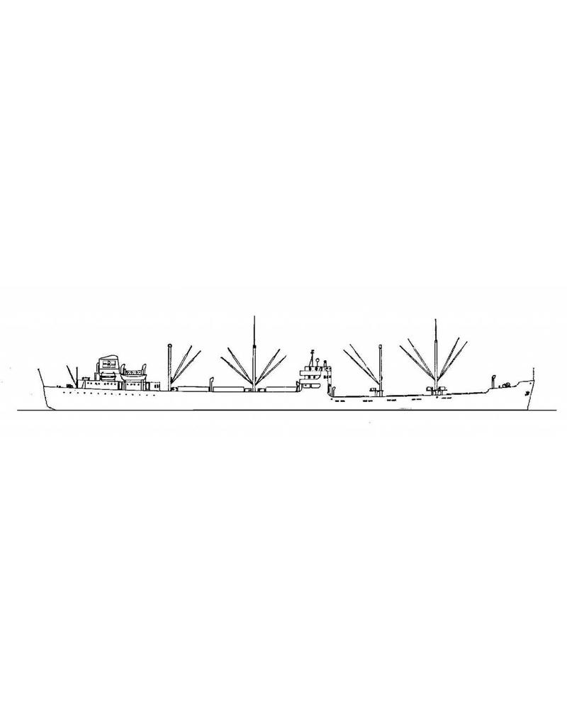 NVM 10.20.058 Frachter MV "Jakara" (1954) - Anders Jahre & Co