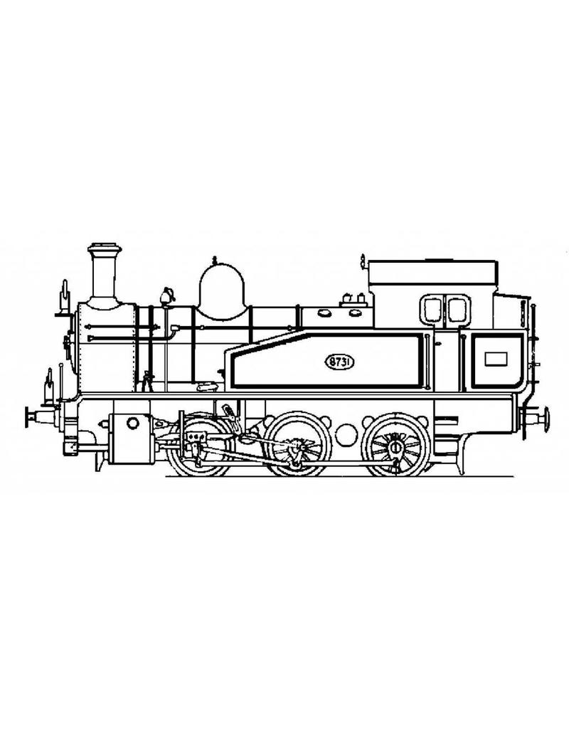 MBT 20.00.002 shunting locomotive NS 8700 for H0 gauge