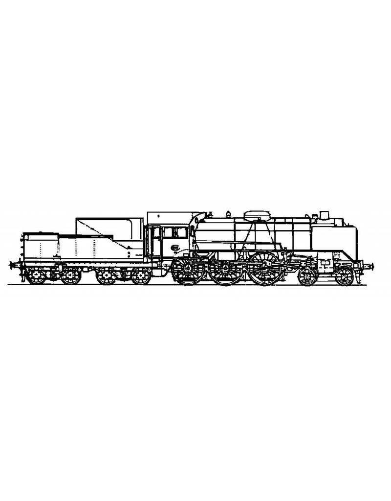 NVM 20.00.003 Schnellzuglokomotive NS 4000 - ("Swede") für die Spur 0