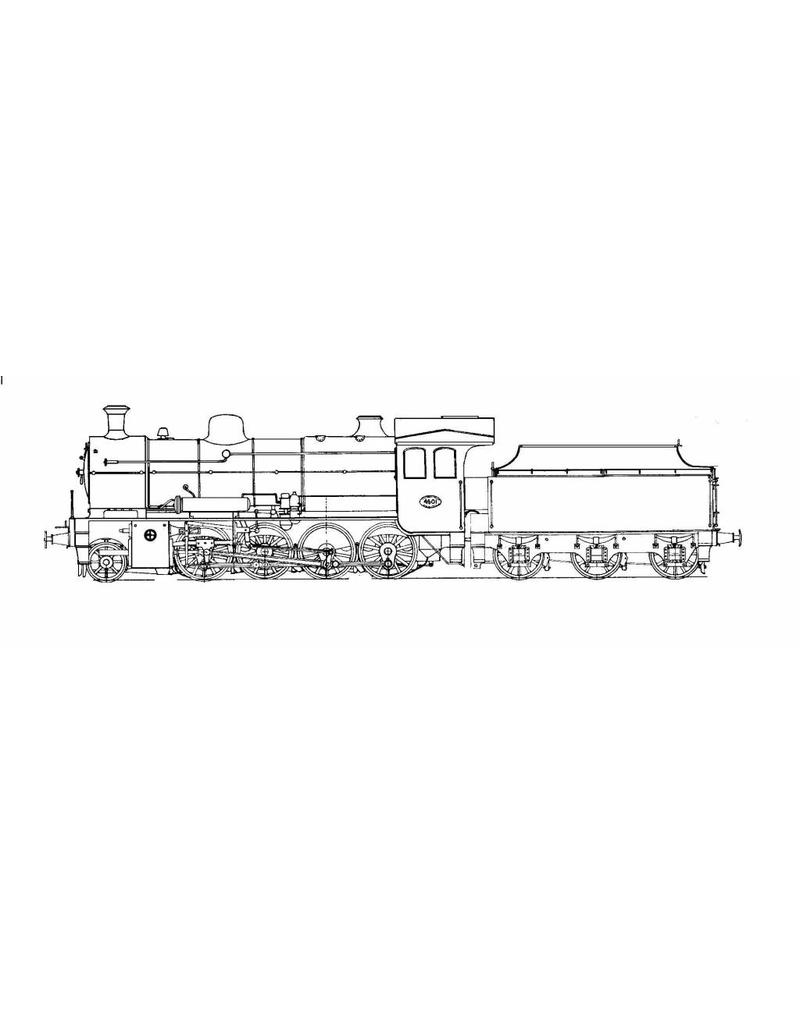 NVM 20.00.004 Güterzuglokomotive NS 4600 - ("Dempsey") für die Spur 0