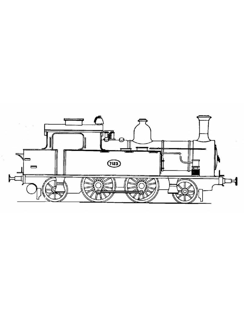 NVM 20.00.005 Tenderlokomotive NS 7100 für Spur H0