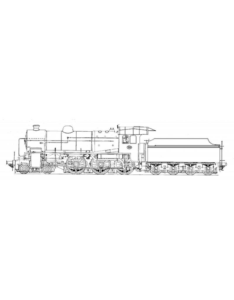 MBT 20.00.009 sneltreinlocomotief NS 3900 voor spoor H0