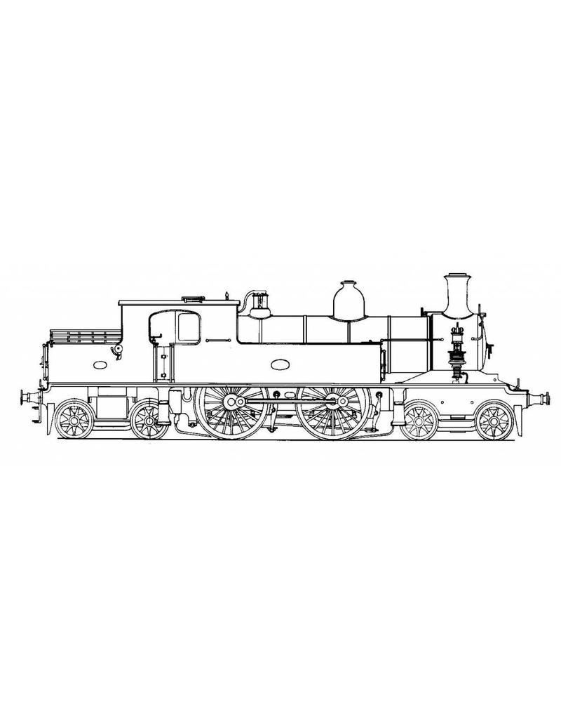 NVM 20.00.010 Tenderlokomotive NS 5800 - ex HSM für Spur H0