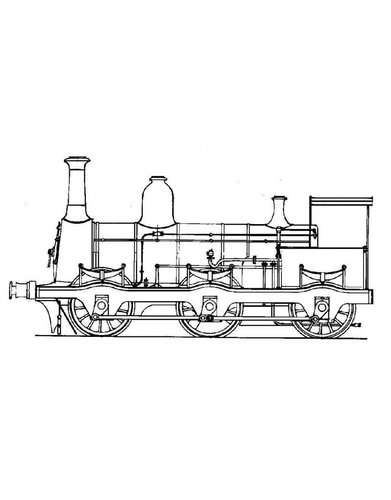 MBT 20.00.011 freight locomotive NS 2900 - ex State Railway for gauge 0