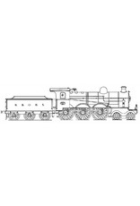 MBT 20.00.015 express train locomotive NS 3500 - ex NBDS 35-38 - ("Blue Brabander") for H0 gauge