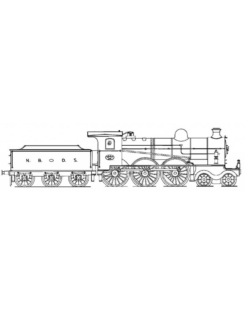 MBT 20.00.015 sneltreinlocomotief NS 3500 - ex NBDS 35-38 - ("Blauwe Brabander") voor spoor H0