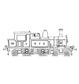 MBT 20.00.017 Tenderlokomotive NS 5403 - in NCS Ausführung (NCS 63) für Spur H0
