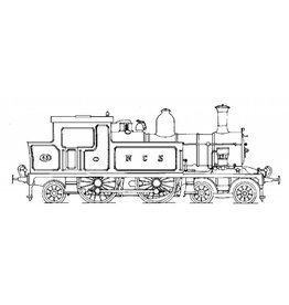 NVM 20.00.017 Tenderlokomotive NS 5403 - in der Ausführung NCS (NCS 63) für die Spur H0
