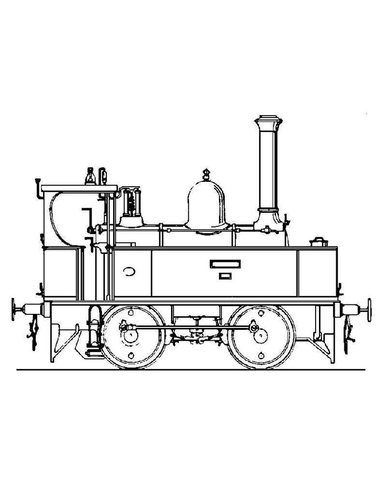 MBT 20.00.025 tank locomotive NS 6701-6741- ex HSM Casuaris - Wesp gauge 0
