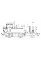 MBT 20.00.037 tank locomotive NS 7400 for track II (64 mm)
