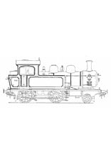 MBT 20.00.037 tenderlocomotief NS 7400 voor spoor II (64 mm)