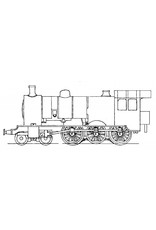 NVM 20.00.041 stoomlocomotief NS 3721- ex SS 721 - "Jumbo" voor spoor H0