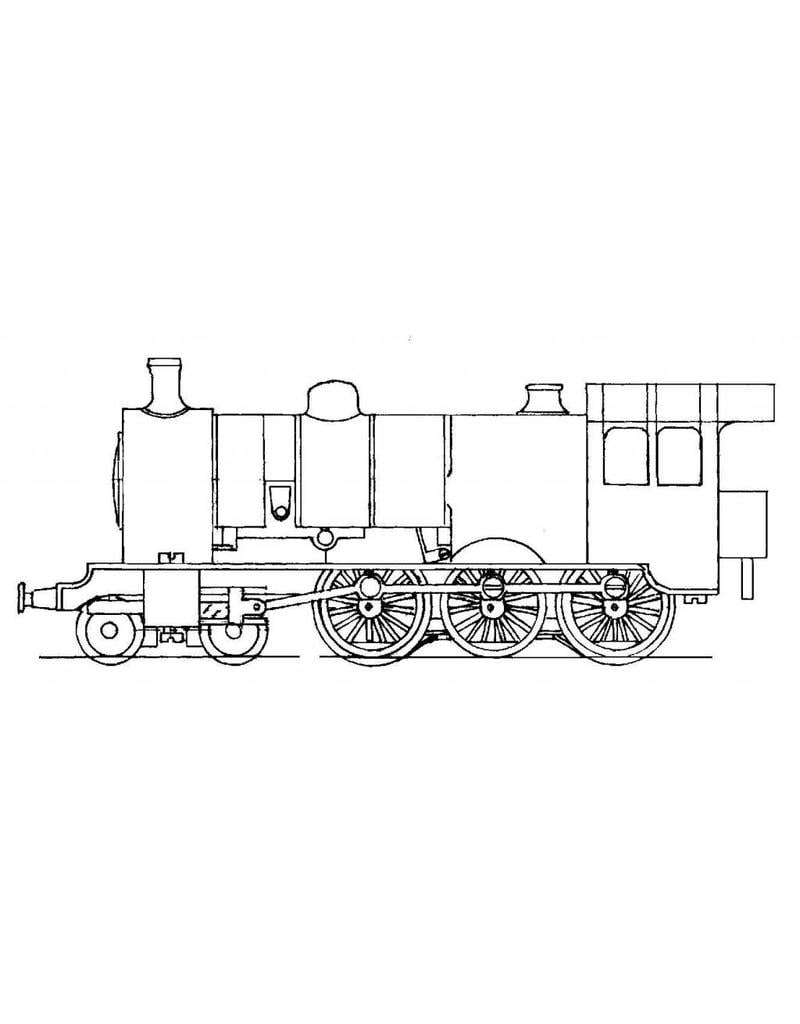 MBT 20.00.041 stoomlocomotief NS 3721- ex SS 721 - "Jumbo" voor spoor H0