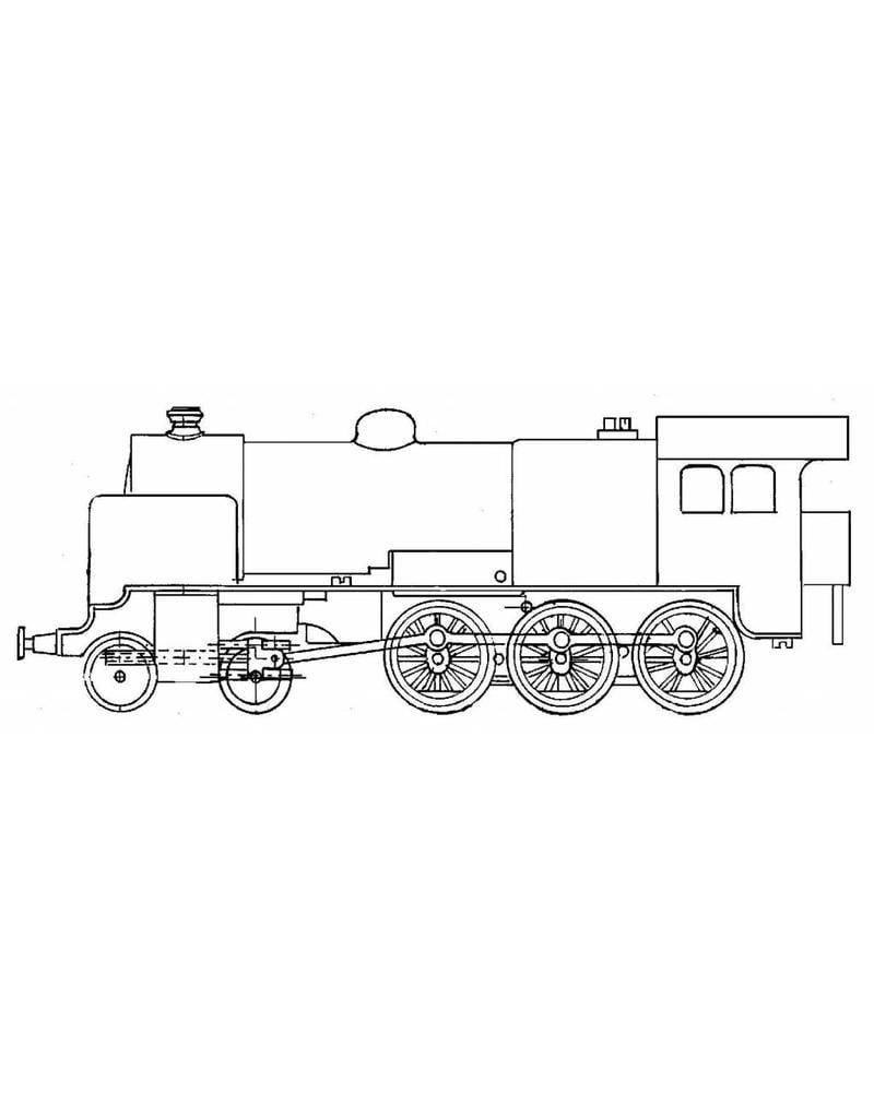 MBT 20.00.042 Dampflokomotive NS 3903 für Spur H0