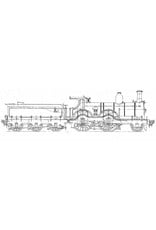 MBT 20.00.046 1-B sneltreinlocomotief NS 1301-1475 (SS 301-475) voor spoor 0