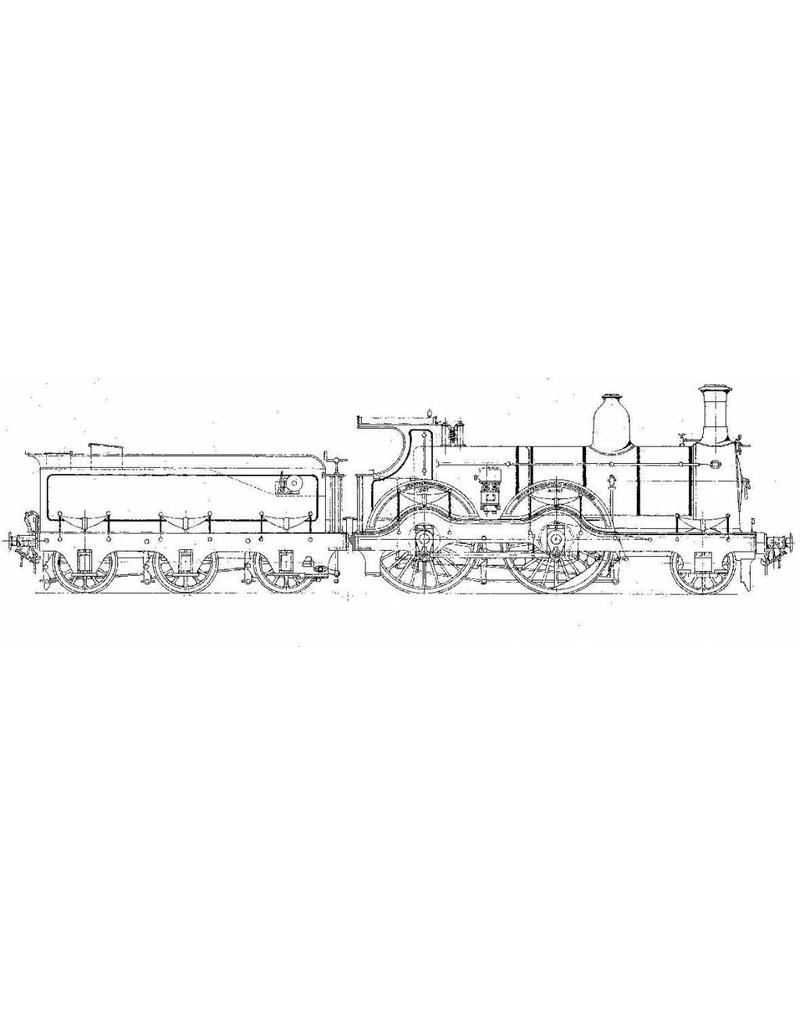 MBT 20.00.046 1-B express train locomotive NS 1301-1475 (SS 301-475) for gauge 0