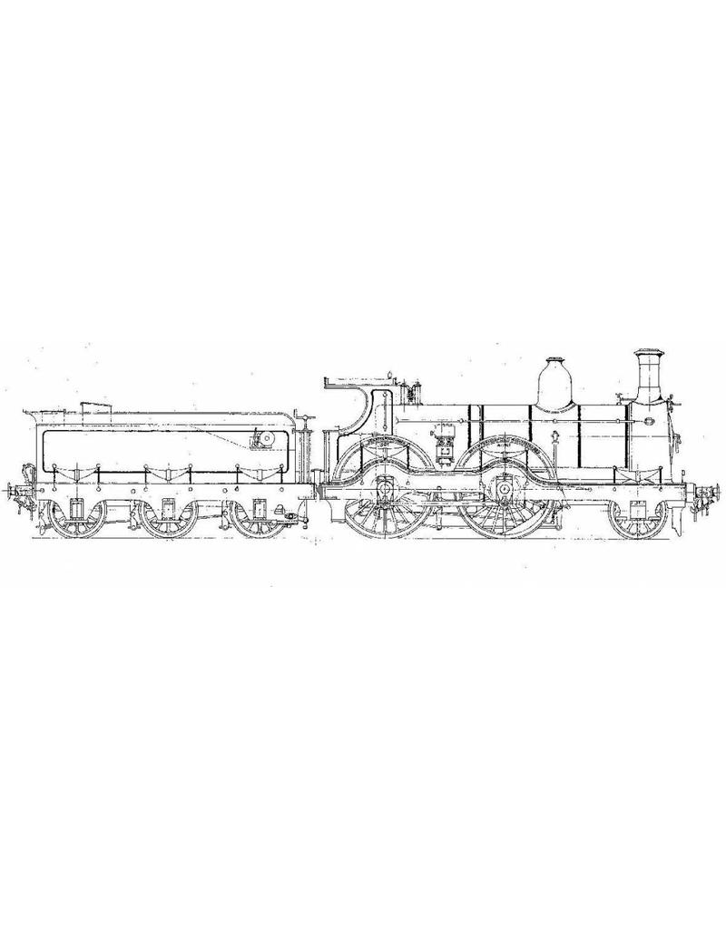 NVM 20.00.046 1-B Schnellzuglokomotive NS 1301-1475 (SS 301-475) für Spur 0
