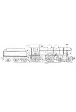 MBT 20.00.048 2-B sneltreinlocomotief NS 2101-2135 voor spoor 0