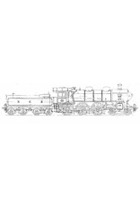 NVM 20.00.051 2-c 4-cilinder sneltreinlocomotief NS 3601-3604 voor spoor 0