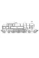 MBT 20.00.056 2-C-2 tenderlocomotief NS 6001-6026 voor spoor 0