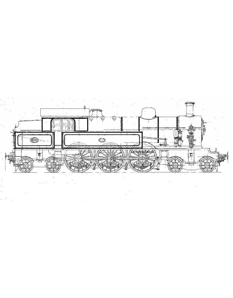 NVM 20.00.056 2-C-2-Tenderlokomotive NS 6001-6026 für Schienen 0