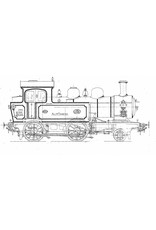 MBT 20.00.059 1-B local train tank locomotive NS 7401-7404 (HSM 1101-1104) for gauge 0