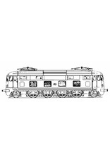 MBT 20.01.001 Electrische locomotief NS 1000 voor spoor 0